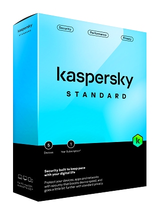 Kaspersky Standard 2022 (1 Device, 1 Year) - Kaspersky Key - EUROPE - 1