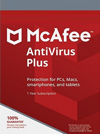 McAfee AntiVirus Plus PC, Android, Mac, iOS Unlimited Device 1 Year Key GLOBAL - 1