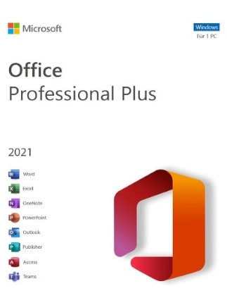 Microsoft Office Professional Plus 2021 (PC) - Microsoft Key - GLOBAL - 1