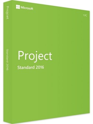 Microsoft Project 2016 Standard (PC) - Microsoft Key - GLOBAL - 1
