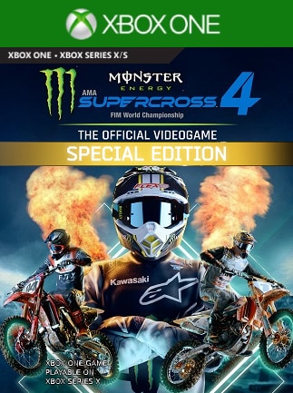 Monster Energy Supercross - The Official Videogame 4 | Special Edition (Xbox One) - Xbox Live Key - UNITED STATES - 1