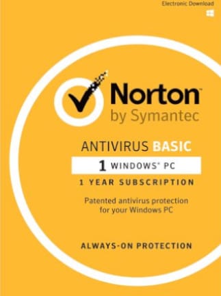 Norton AntiVirus 1 Device 1 Device 1 Year PC Symantec Key GLOBAL