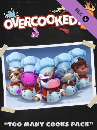 Overcooked! 2 - Too Many Cooks Pack Steam Key GLOBAL - 1