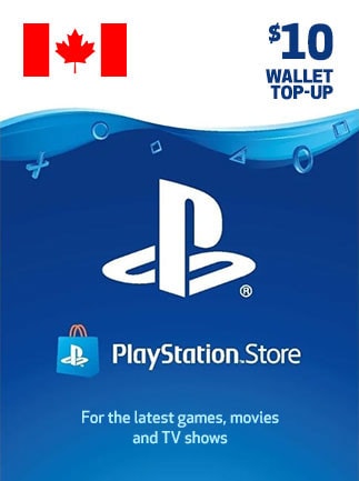 PlayStation Network Gift Card 10 CAD PSN CANADA - 1
