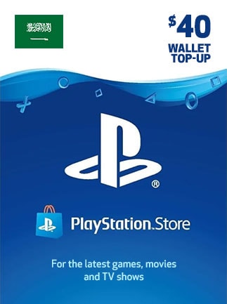 PlayStation Network Gift Card 40 USD - PSN SAUDI ARABIA - 1