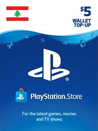 PlayStation Network Gift Card 5 USD - PSN Key - LEBANON - 1