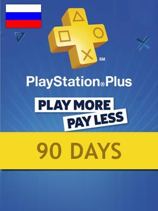 Playstation Plus CARD 90 Days PSN RU/CIS - 1