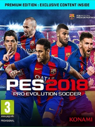Pro Evolution Soccer 2018 Premium Edition Steam Key GLOBAL - 1