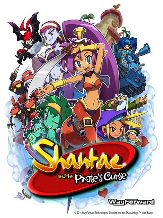 Shantae and the Pirate's Curse WII U Nintendo Key EUROPE - 1