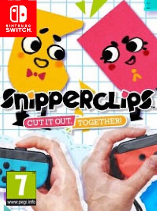 Snipperclips - Cut it out, together! - Nintendo Switch - Key EUROPE - 1