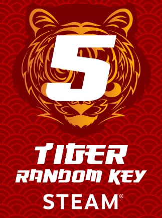 Tiger Random 5 Keys - Steam Key - GLOBAL - 1