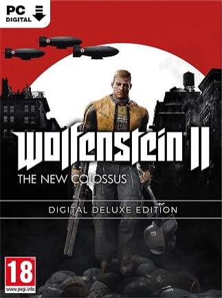 Wolfenstein II: The New Colossus Digital Deluxe Edition Steam Key GLOBAL - 1