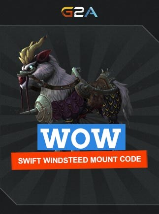 World of Warcraft Swift Windsteed Mount Key Blizzard EUROPE - 1