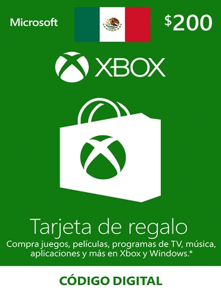 XBOX Live Gift Card 200 MXN Xbox Live Key MEXICO - 1