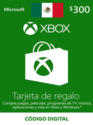 XBOX Live Gift Card 300 MXN Xbox Live Key MEXICO - 1