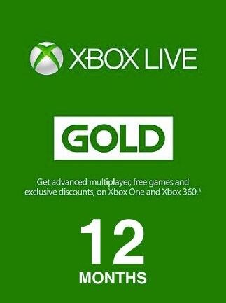 Xbox Live GOLD Subscription Card 12 Months - Xbox Live Key - UNITED KINGDOM - 1