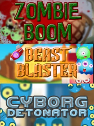Zombie Boom + Beast Blaster + Cyborg Detonator Steam Key GLOBAL - 1