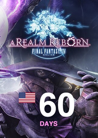 Final Fantasy XIV: A Realm Reborn Time Card 60 Days Final Fantasy NORTH AMERICA - 1