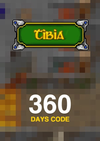 Tibia PACC Premium Time 360 Days Cipsoft Code GLOBAL - 1