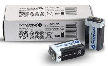 Baterie Alkaliczne 6Lr61 Everactive Pro Alkaline 10 Sztuk - 1