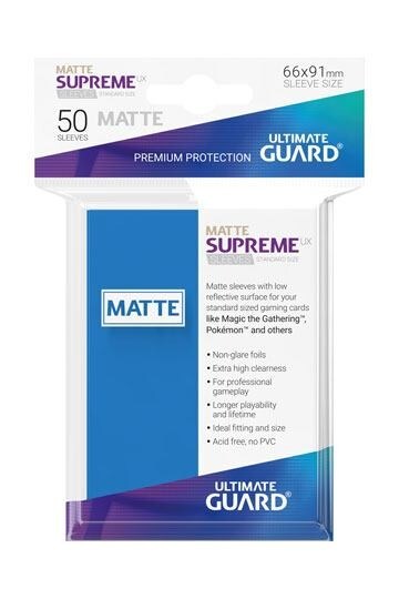 Ultimate Guard Koszulki Supreme UX Standard Matte Royal Blue (50) - 1