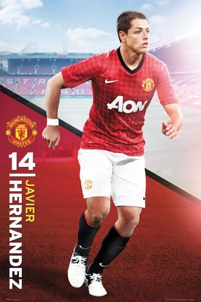 Manchester United Hernandez 12/13 - plakat - 1