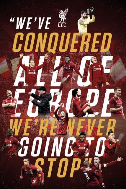 Liverpool FC Europe 2019 - plakat - 1