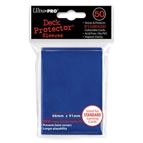 Ultra-Pro Koszulki Deck Protector Standard 66x91 - Niebieskie (50szt) - 1