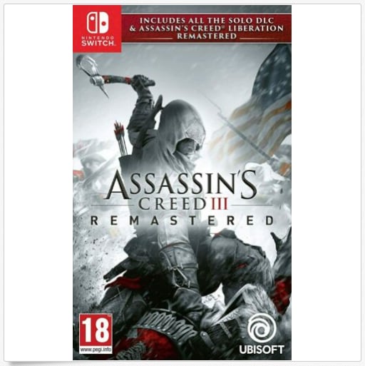 Nintendo Switch Assassin's Creed III Remastered + Liberation Remastered | Physical Copy |  (Nintendo Switch) - 1