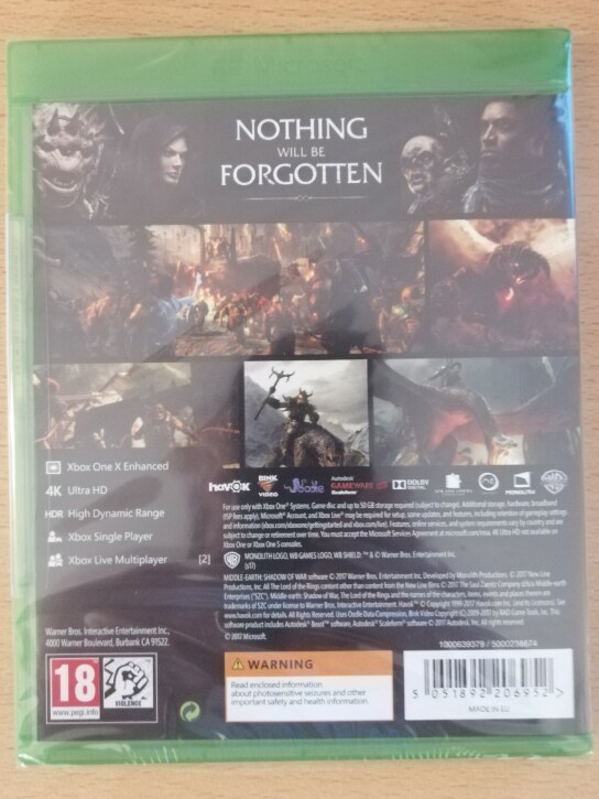 Middle-earth: Shadow of War | Physical Copy |  Xbox One - 3