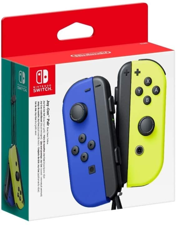 Buy JoyCon Pair (Neon Blue/Neon Yellow) (Nintendo Switch) Multi