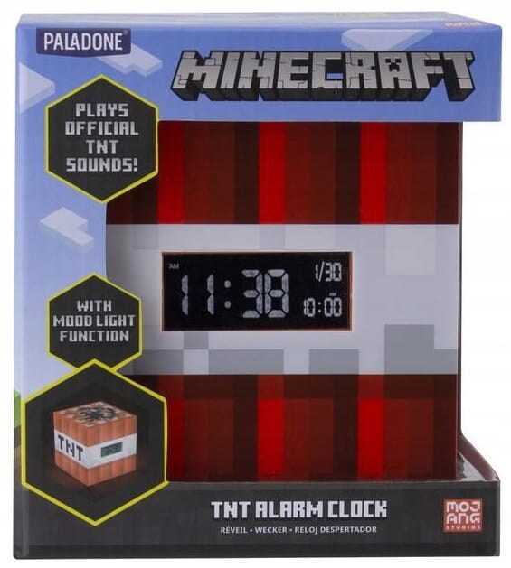 Buy Minecraft TNT Alarm Clock Cheap