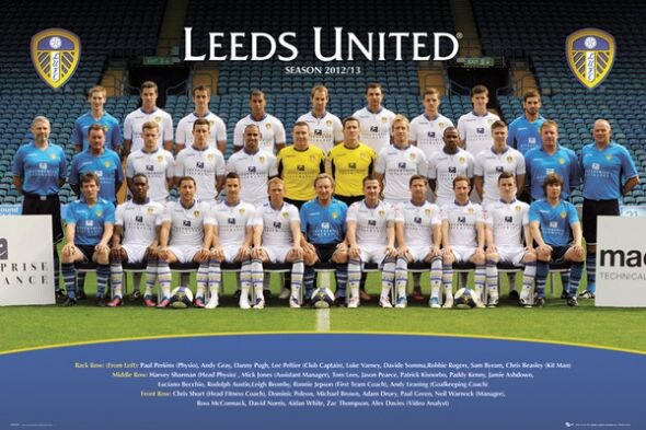 Leeds United Team Photo 12/13 - plakat - 1