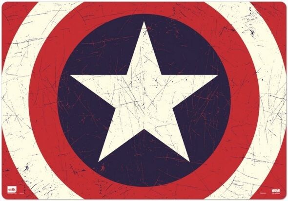 Marvel Captain America Shield - podkładka na biurko - 1
