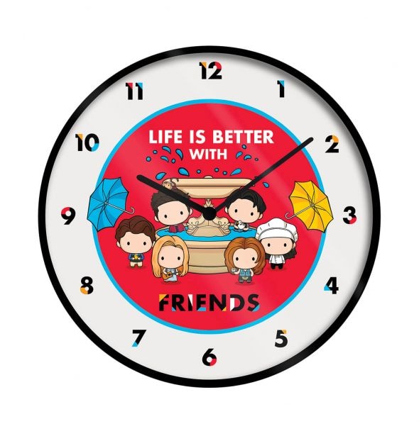 Friends Life Is Better With - zegar ścienny - 1