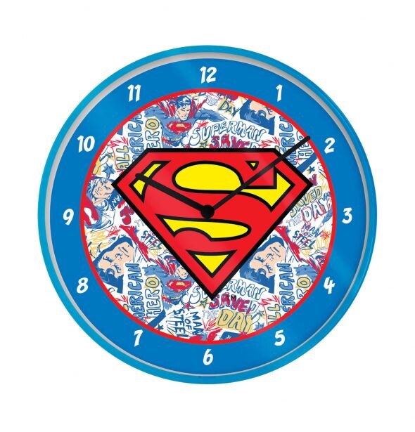 Superman Logo - zegar ścienny - 1