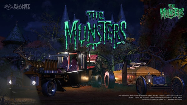 Planet Coaster - The Munsters Munster Koach Construction Kit Steam Gift EUROPE - 2