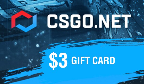 CSGO.net Gift Card 3 USD - 1