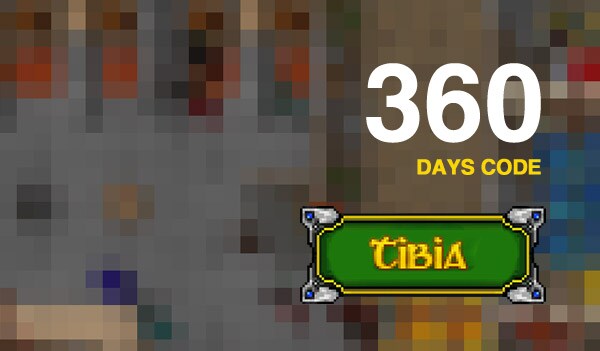 Tibia PACC Premium Time 360 Days Cipsoft Code GLOBAL - 2