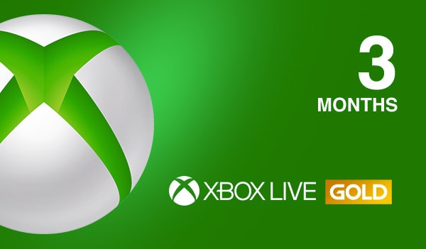 Xbox Live Gold 3 Months Card - Buy cheaper on G2A.COM