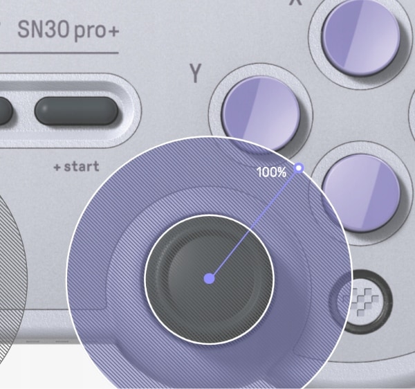 8bitdo SN30 Pro+ Super Nintendo Pad PC Switch - 10