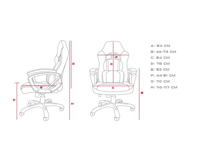 Fotel gamingowy Genesis Nitro 330 Military Limited Edition Gaming Chair - 5