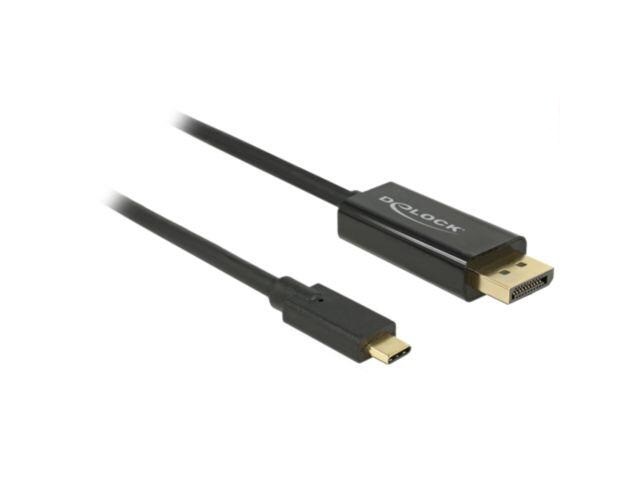 Kabel Adapter Delock Usb Type-C(M) - Displayport(M) 4K 60Hz 1M - 1