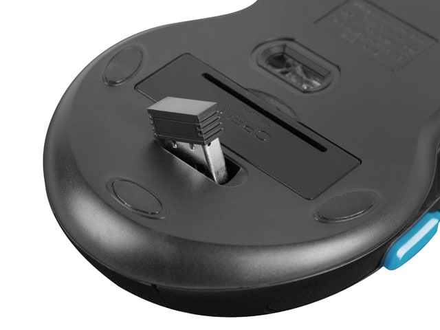 Mysz dla graczy Fury Stalker bezprzewodowa 2000DPI Black - 3