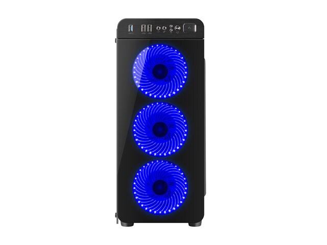 Obudowa Genesis Irid 300 Midi Tower blue Black - 1