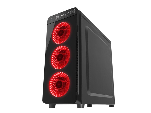 Obudowa Genesis Irid 300 Midi Tower red Black - 2