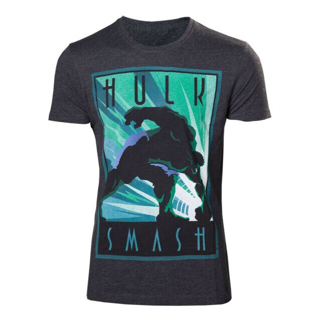 Marvel - Hulk Smash men's T-shirt XL Dark Grey - 1