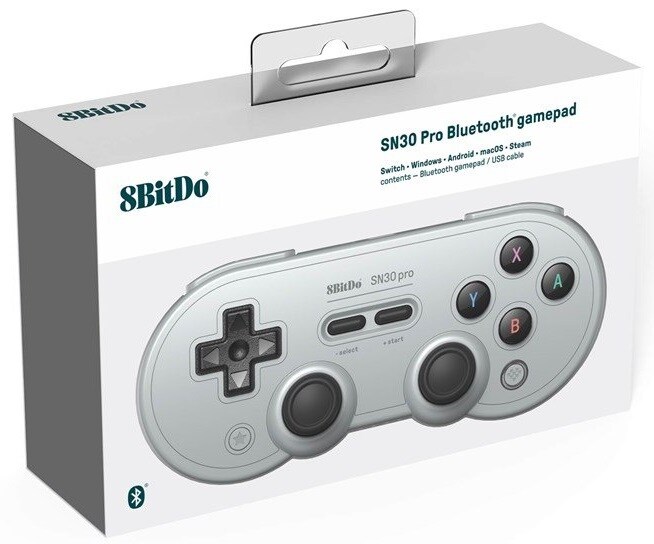 Buy 8bitdo Sn30 Pro Gray Pad Bt Pc Android Rpi Switch Cheap G2a Com