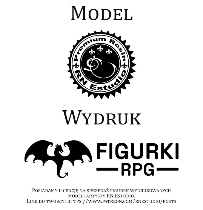 Sir Warrick - Paladyn - Figurka RPG - 3