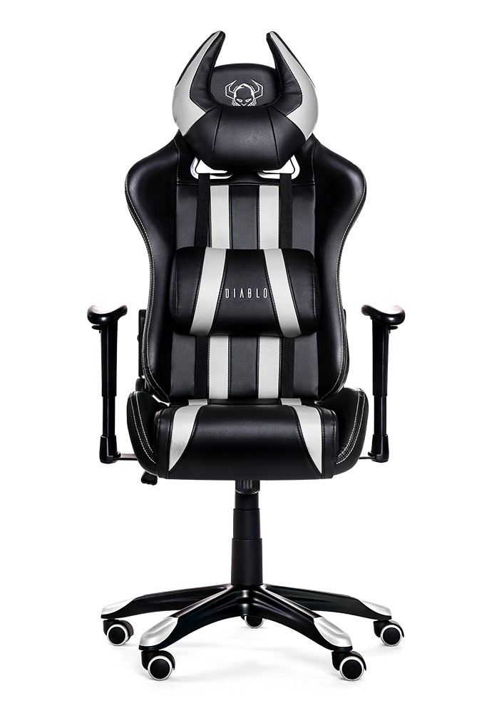 Buy DIABLO XONE HORN Gaming Chair Black & white Cheap